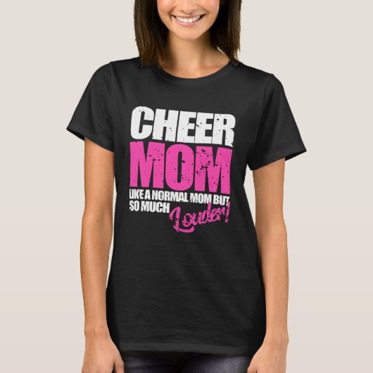 Cheerleading  Cheer Mom  Cheerleader Tシャツ (正面)