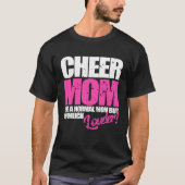 Cheerleading  Cheer Mom  Cheerleader Tシャツ (正面)