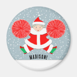 Cheerleading Christmas Stocking Stuffer マグネット