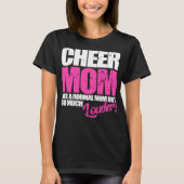 Cheerleading Funny Cheer Mama Tシャツ (正面)