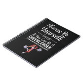 Cheerleading Gifts For Team Cheerleader Sports ノートブック (左側)