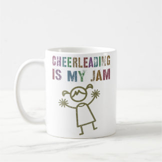 Cheerleading Is My Jam チアリーディングチーム コーヒーマグカップ