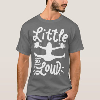 Cheerleading Little And Loud Cheerleader Gift Tシャツ