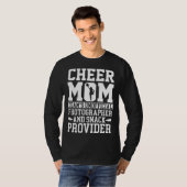 Cheerleading Mom Unofficial Photographer Snack Pro Tシャツ (正面フル)