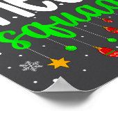 Cheerleading Srts Lover Christmas Cheer Squad  ポスター (角)