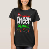 Cheerleading Srts Lover Christmas Cheer Squad  Tシャツ (正面)
