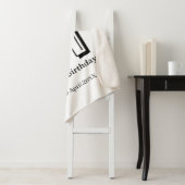 Cheers 21 birthday bold letter name boy man gifts  シェルパブランケット (インサイチュ)