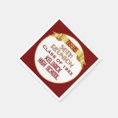 Cheers! 50周年クラス同窓会カスタムパーティー スタンダードカクテルナプキン (角)