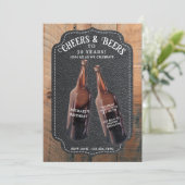 Cheers and Beers 30th Beer Birthday Party 招待状 (スタンド正面)