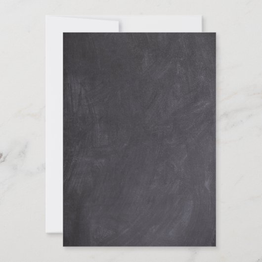 Cheers And Beers 40th Birthday 招待状 (裏面)