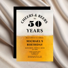 Cheers And Beers 50歳の誕生日