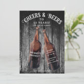 Cheers and Beers 50th Beer Birthday Party 招待状 (スタンド正面)