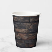 Cheers and Beers to 30 Years Rustic Birthday 紙コップ (裏面)