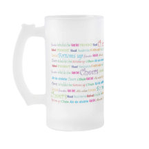 Cheers_Around世界高い曇らされたガラス