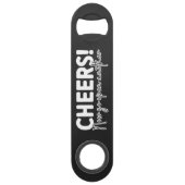 Cheers Beer Steel Bottle Opener スピード栓抜き (裏面)