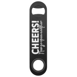 Cheers Beer Steel Bottle Opener スピード栓抜き