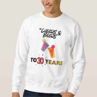 Cheers & Beers – Fun Party & Beer Lovers Design スウェットシャツ