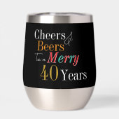 Cheers Beers Merry 40th Christmas Birthday Party (背面)
