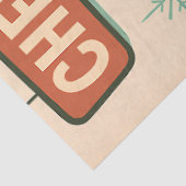 Cheers Cat – Mid Century Christmas Cocktail 薄葉紙 (詳細)