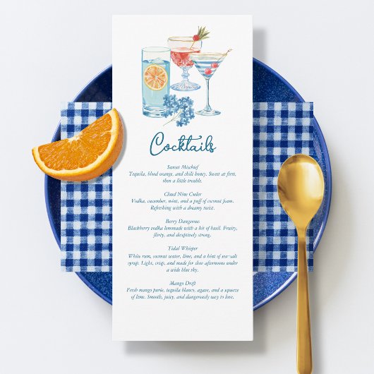 Cheers Cocktail Party メニュー