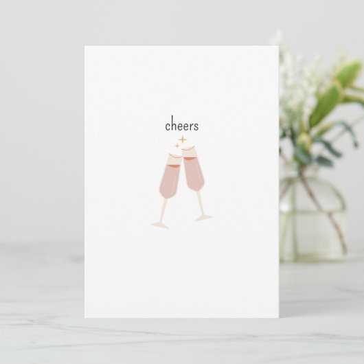 Cheers! Einladung zum Feiern  招待状 (スタンド正面)