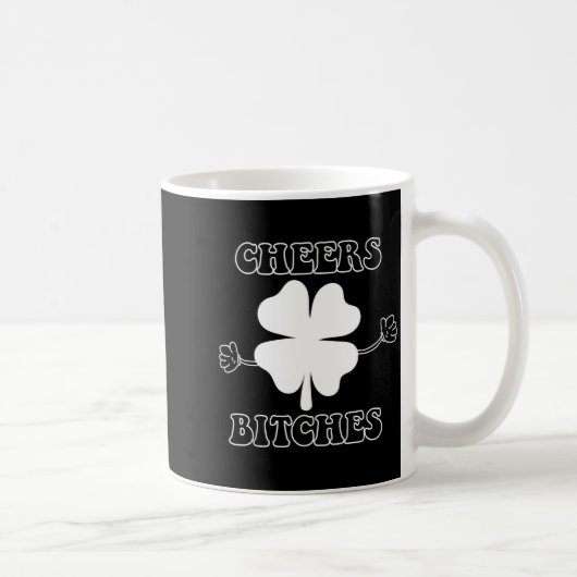 Cheers Es Lucky Clover Saint Patrick's Day Iri-shi コーヒーマグカップ (右)
