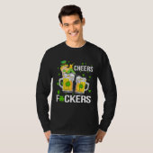 Cheers F ckers St Patricks Day Tシャツ (正面フル)