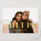 Cheers Filigree Photo 箔シーズンカード (正面)