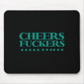 Cheers Forers Funny St Patrick's Day Drinking Shir マウスパッド (正面)