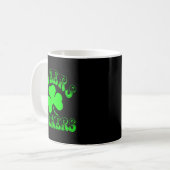 Cheers Forers Irish St Patricks Day Shamrock Tee  コーヒーマグカップ (正面左)