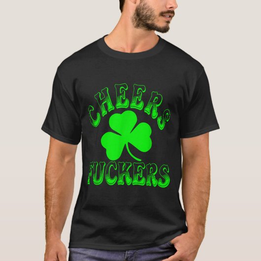 Cheers Forers Irish St Patricks Day Shamrock Tee  Tシャツ (正面)