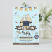 Cheers Graduation Party Class of 2026 Invitation 招待状 (スタンド正面)