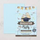 Cheers Graduation Party Class of 2026 Invitation 招待状 (正面/裏面)