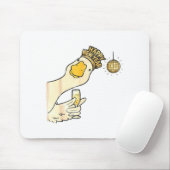 Cheers Happy New Year 2026 Goose With Champagne Di マウスパッド (マウス)