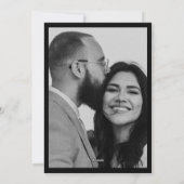 Cheers  Happy New Year Modern Chic 2 Photo シーズンカード (裏面)