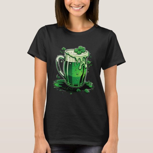 Cheers Irish Beer St Patrick's Day St Patrick's Da Tシャツ (正面)