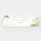 Cheers Margaritas & Tacos Engagement Party  横断幕 (横)