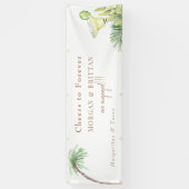 Cheers Margaritas & Tacos Engagement Party  横断幕 (縦)