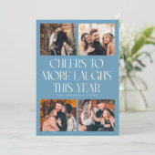 CHEERS New Year Denim Blue Multi Photo シーズンカード (スタンド正面)