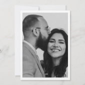 Cheers New Year Modern Chic Stylish 2 Photo シーズンカード (裏面)