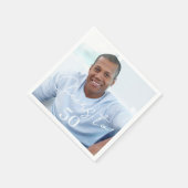 Cheers photo birthday party スタンダードカクテルナプキン (角)