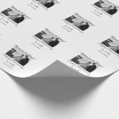 Cheers to 10 Years happy anniversary add photo dat ラッピングペーパー (角)