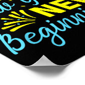 Cheers To 2026 Happy New Year Party New Beginning  ポスター (角)