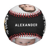 Cheers to 40 Years - 40th birthday Photo 野球ボール (裏面)