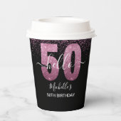 Cheers to 50! – A Sparkling Modern Celebration 紙コップ (裏面)