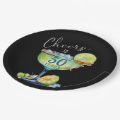 Cheers to 50 Years Milestone Birthday  ペーパープレート (アングル)