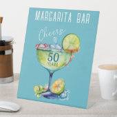 Cheers to 50 Years Milestone Birthday  台座サイン (インサイチュ)