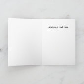 Cheers to a Cool Christmas Snowman Card カード (内部)