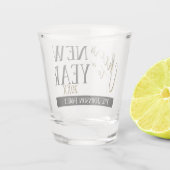 Cheers To A New Year - Customize (Any Event) ショットグラス (裏面)