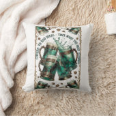 Cheers to Bad Ideas Tankards Graphic Tee クッション (ブランケット)